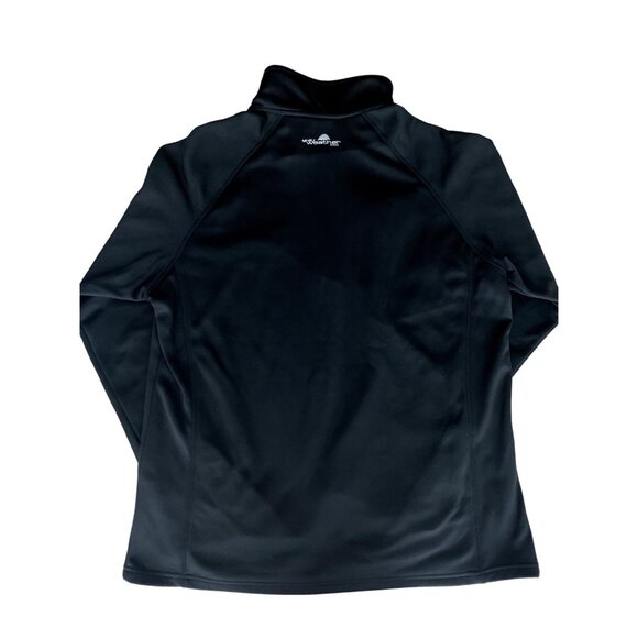 The Weather Co. Mens Golf Fleece Pullover Sweater Jacket Black & Gray XL - Picture 10 of 13